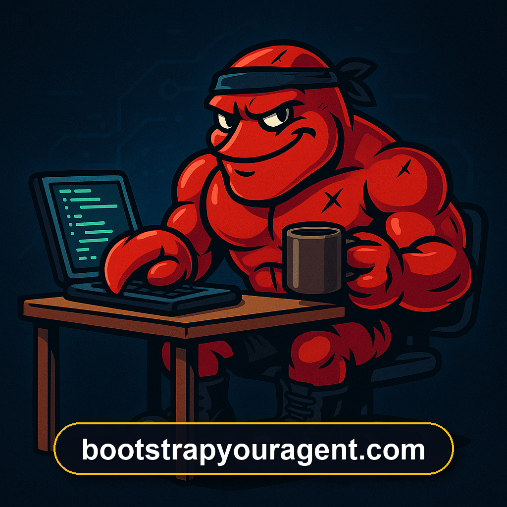 Wolfgang mascot coding at a futuristic workstation