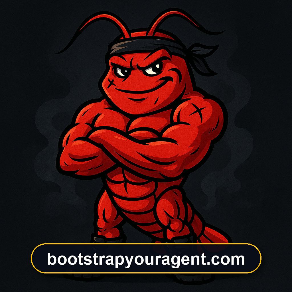 Wolfgang mascot for Bootstrap Your Agent